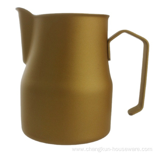 High quality Stainless Steel Coffee Pitcher Milk Jug